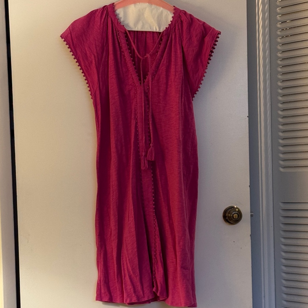 Pink Women's Cotton Dress